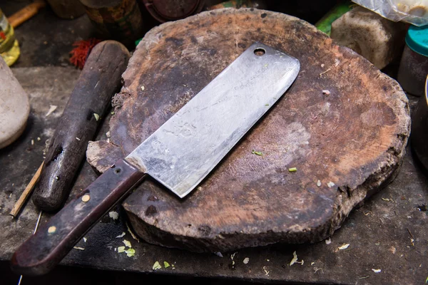 Large old knife