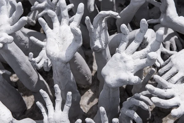 Hands from Hell in the White Temple