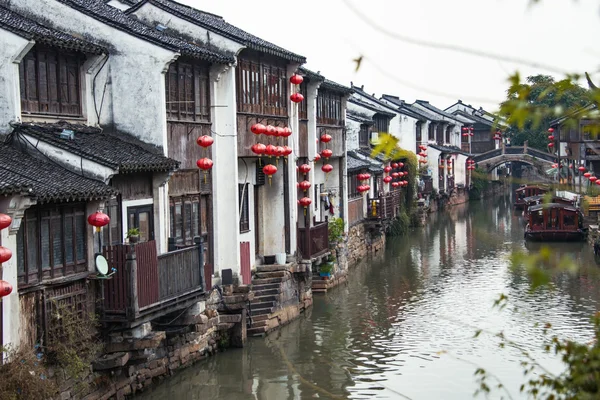 SUZHOU,CHINA - OCT 04 : Suzhou town is one of the oldest towns in the Yangtze Basin on October 04,2015 in southeastern Jiangsu Province of East China.