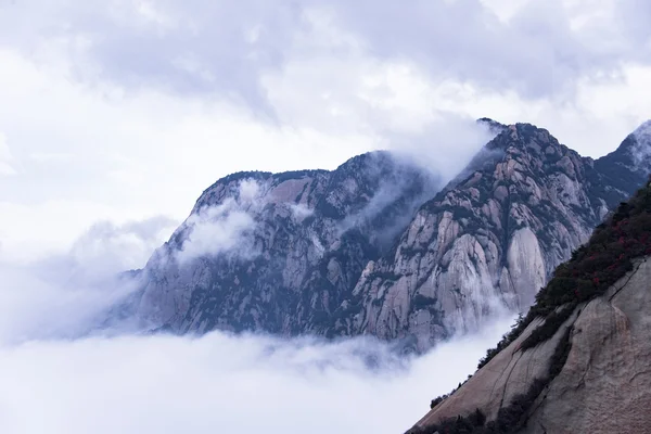 Huashan mountain. The highest of China five sacred mountains, called the \