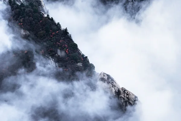 Huashan mountain. The highest of China five sacred mountains, called the \