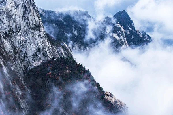 Huashan mountain. The highest of China five sacred mountains, called the \