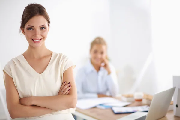 Business people Having Meeting In Office