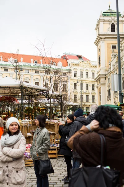 Traditional Easter market in Vienna