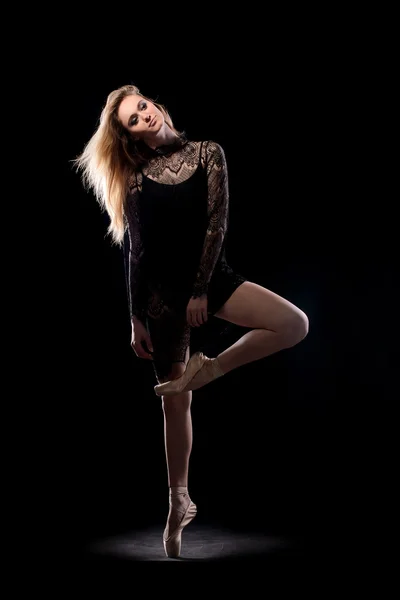 Professional ballet female dancer