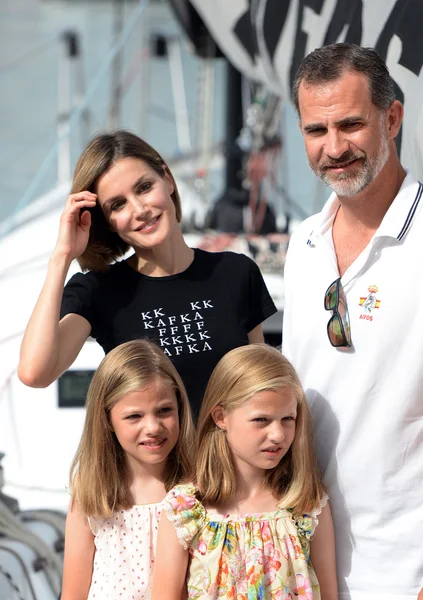 The Spanish Royal Family in Majorca