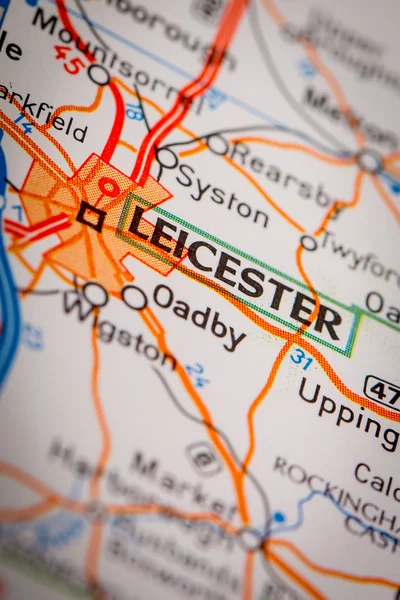 Leicester City on a Road Map