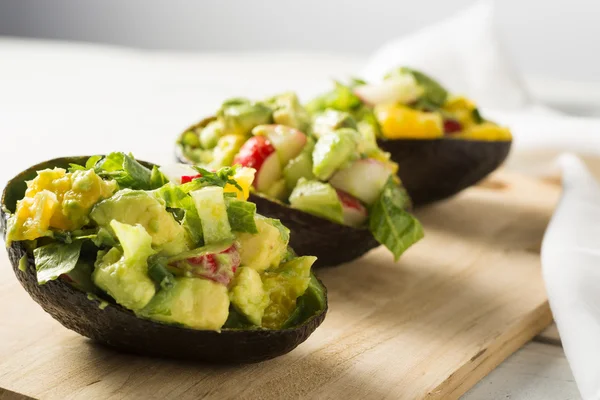 Reinvented Guacamike slices avocado salad