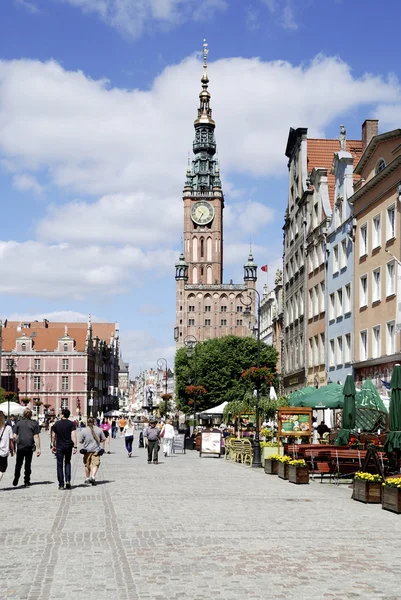 Historic Old Town of Gdansk in Poland
