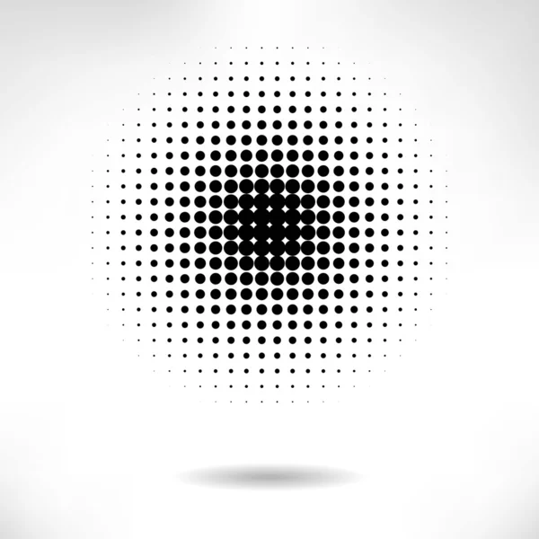 抽象半色调 - 图库矢量图像 nastyaaroma2011