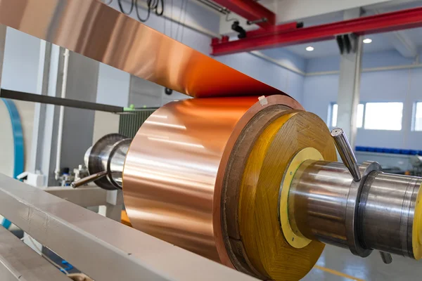 Copper foil bending machine