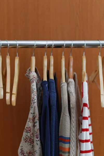 Clothes Racks with clothes