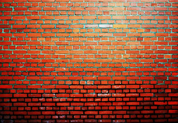 Old orange brick background wall
