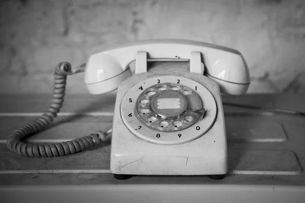Antique white phone