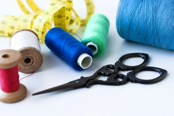 Spool of thread . Sew accessories.