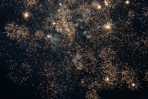Fireworks sparks on a dark background