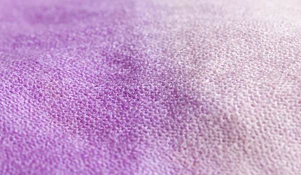 Edge of purple fabric