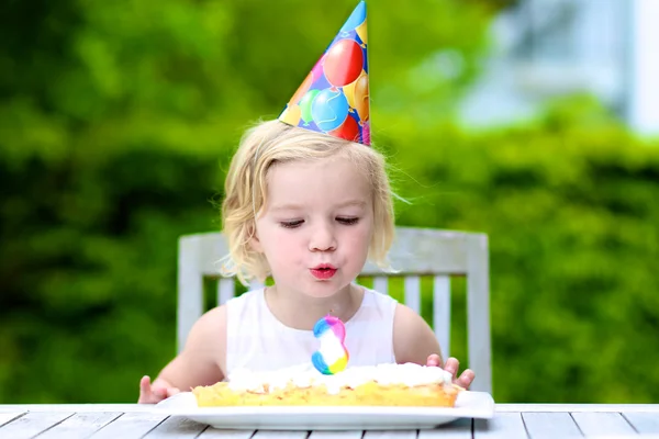 Little girl celebrating 3 years birthday