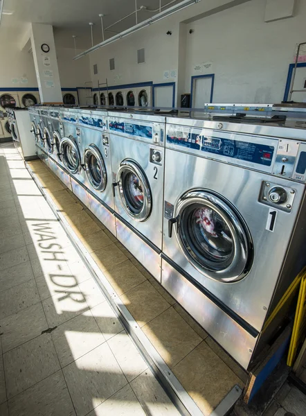 Line of laundry machine