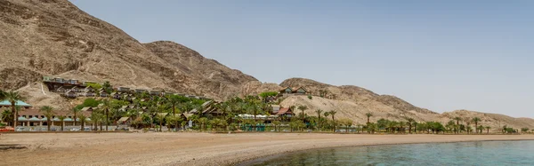 Beach of Eilat city, Red Sea, Israel