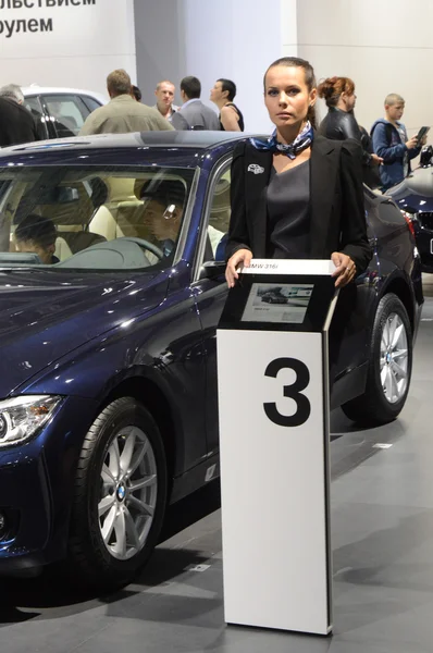 BMW 316i Moscow International Automobile Salon Dark Blue Shine