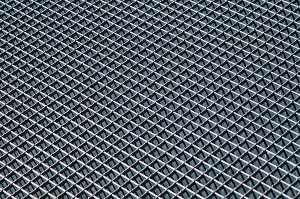 Steel grid pattern background