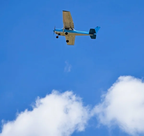 Sport airplane in the air