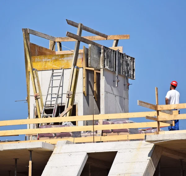 Construction of a new building