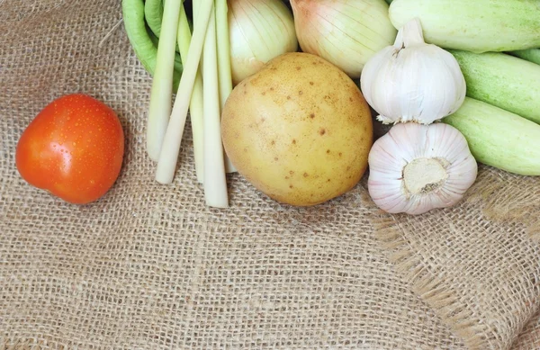 Healthy food background of vegetables
