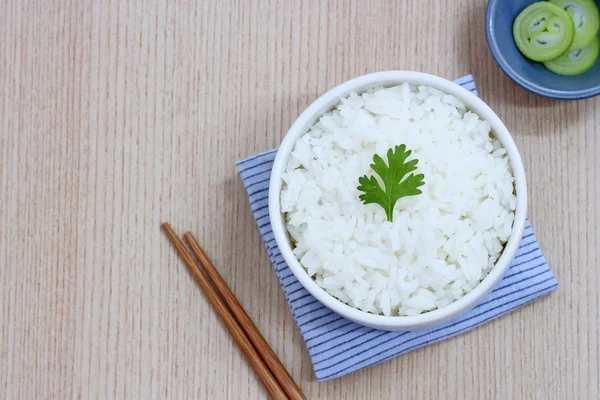 Cooked rice or jasmine rice.