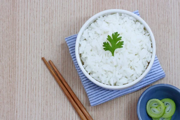 Cooked rice or jasmine rice.