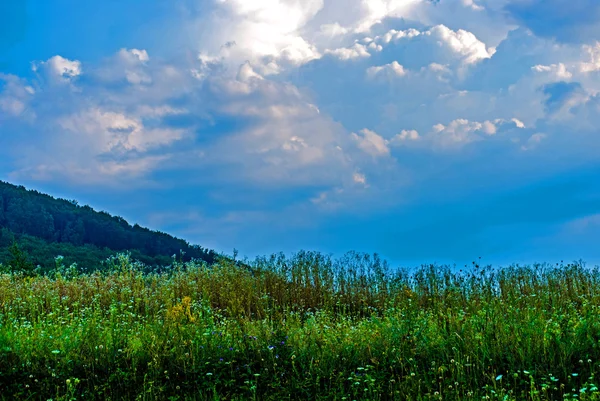 clouds  in the mountains