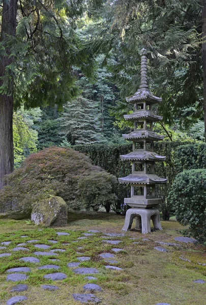 Japanese garden landscape