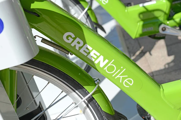 Greenbike, the bicycle share program in Salt Lake City, Utah