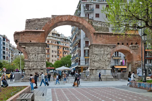 The Arch of Galerius (the Triumphal Arch) in Thessaloniki. Greece