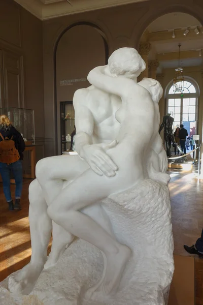 Le Baiser (meaning The Kiss) sculpture by Auguste Rodin in Paris