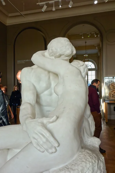 Le Baiser (meaning The Kiss) sculpture by Auguste Rodin in Paris