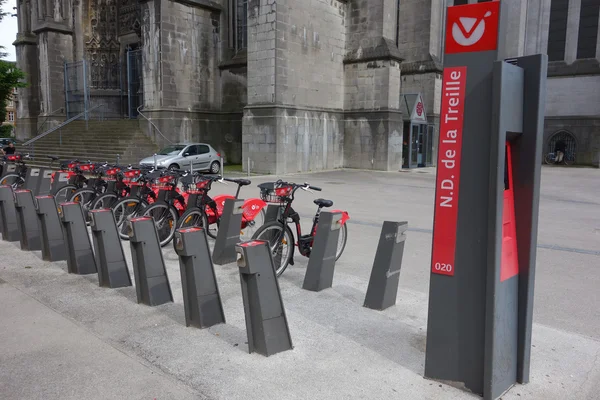 Public bikes in Lille