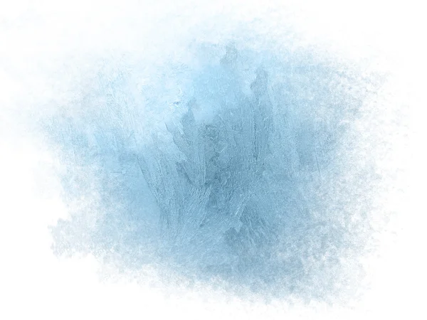 Blue iced surface