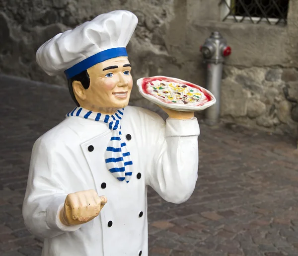 Pizza Chef statue