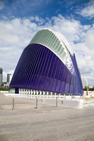 Modern building in Valencia Spain