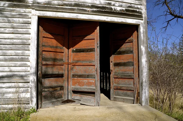 Three doors for a single door garage entrance