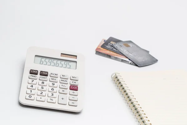Calculated that the cost or expenses with a credit card.