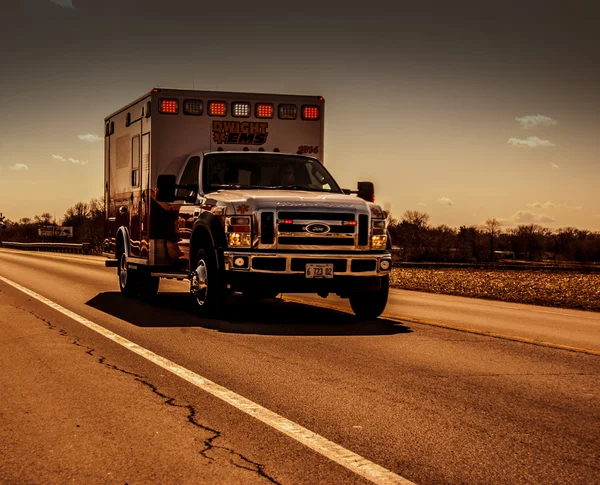 Ambulance on Route 66