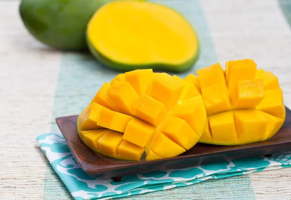 Fresh mango organic product Outdoor background
