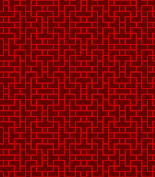 Seamless Chinese lattice geometry line pattern background.