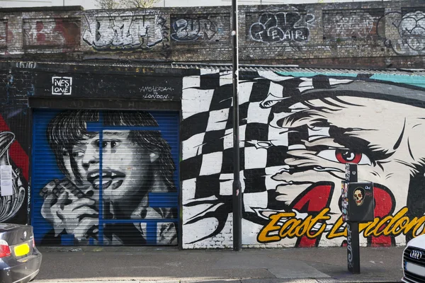 Shoreditch, in the heart of the trendy East End of London