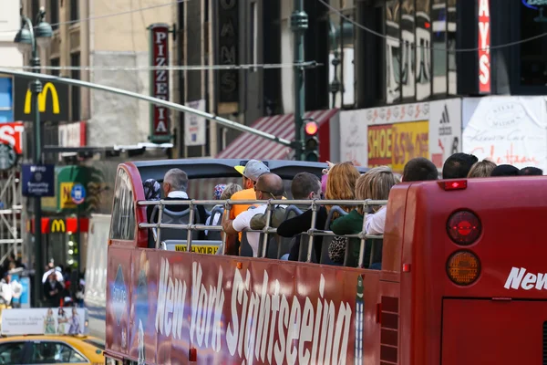 Sightseeing bus in NY