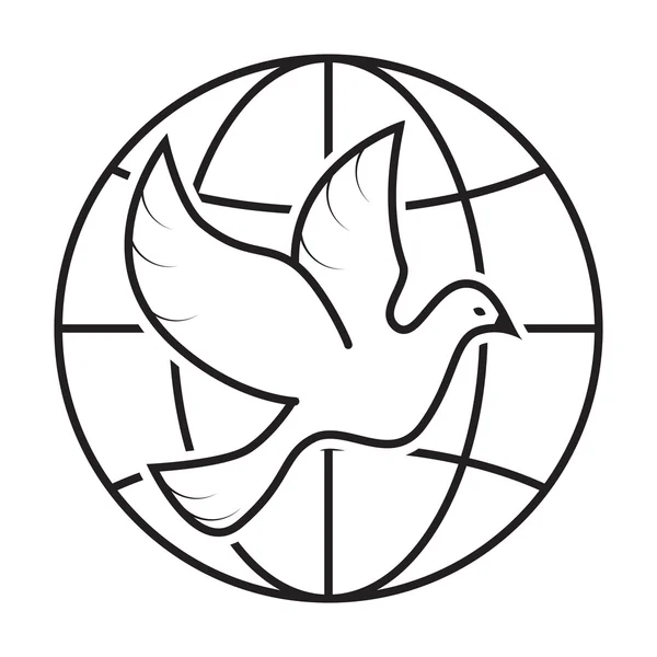 Symbol pokoju gołąb