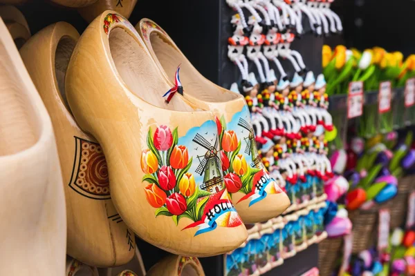 Dutch traditional wooden shoes or clogs are a popular souvenir, The Netherlands
